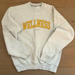 Sporty & Rich logo sweatshirt SMALL